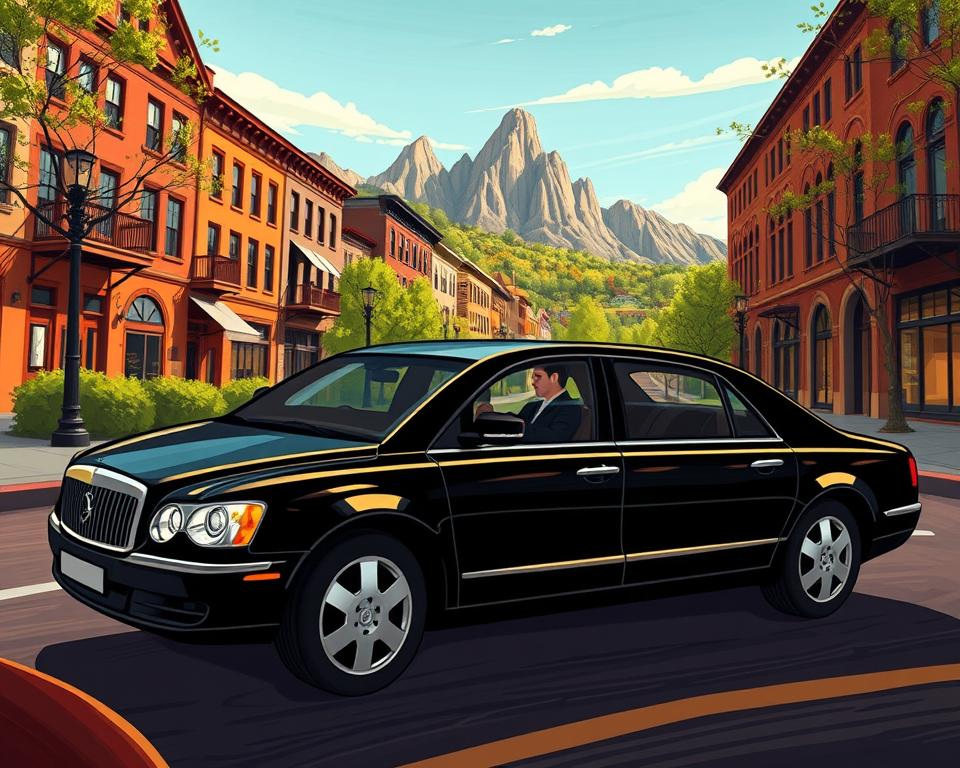 black car service near me Thornton