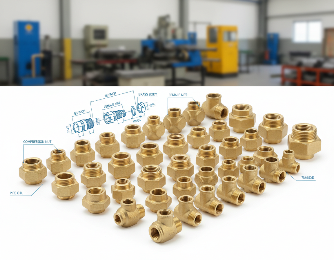 1/2 Inch Compression Fitting